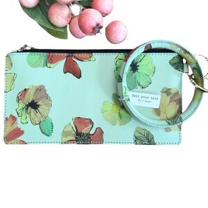 Tell Your Tale Wristlet Wrist Bracelet Keychain Key Ring Bangle Wallet Purse NWT